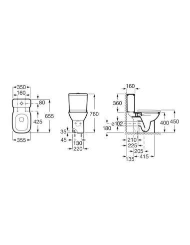 Roca Debba Square Λεκάνη Δαπέδου...