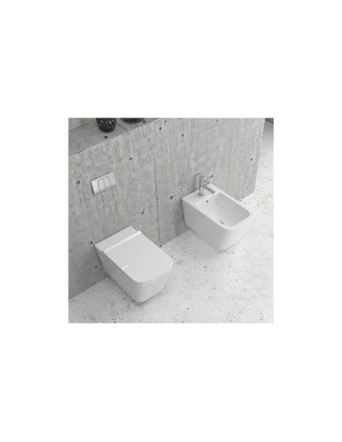 Karag Λεκάνη Κρεμαστή Rimless με Slim...