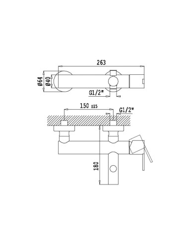 Bruma Leaf Μπαταρία Λουτρού Χρωμέ -...