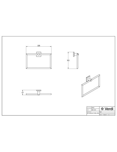 Verdi Delta Κρίκος Μπάνιου Μονός...