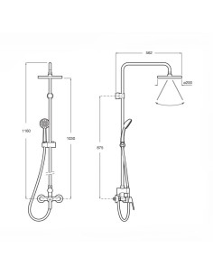 Roca Victoria Στήλη Ντουζ... 2