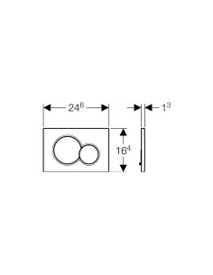 Geberit Sigma 01 Πλακέτα... 2