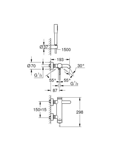 Grohe Essence New Αναμεικτική...