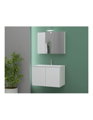 Drop Verona 75 Έπιπλο Μπάνιου Σετ με...